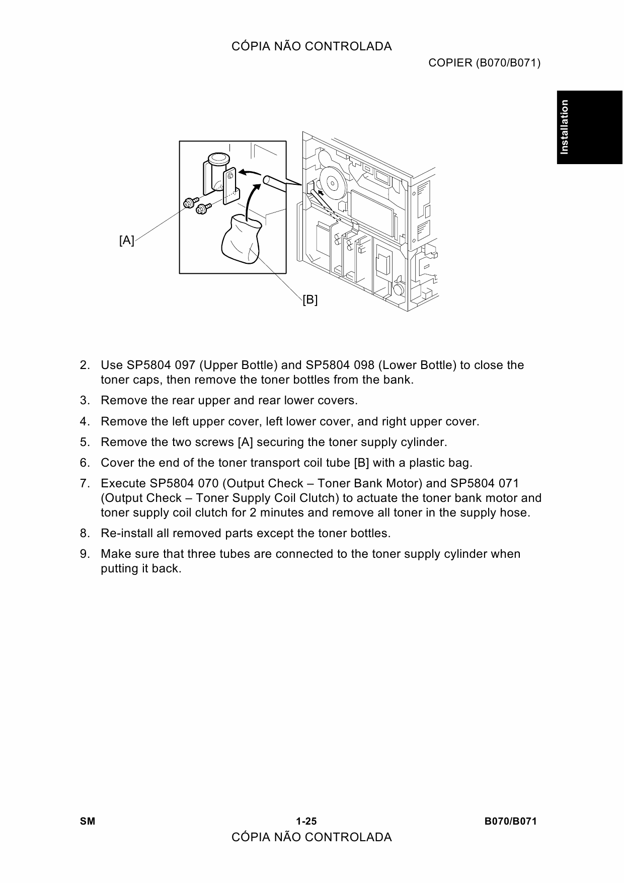 RICOH Aficio 2090 2105 B070 B071 Service Manual-6